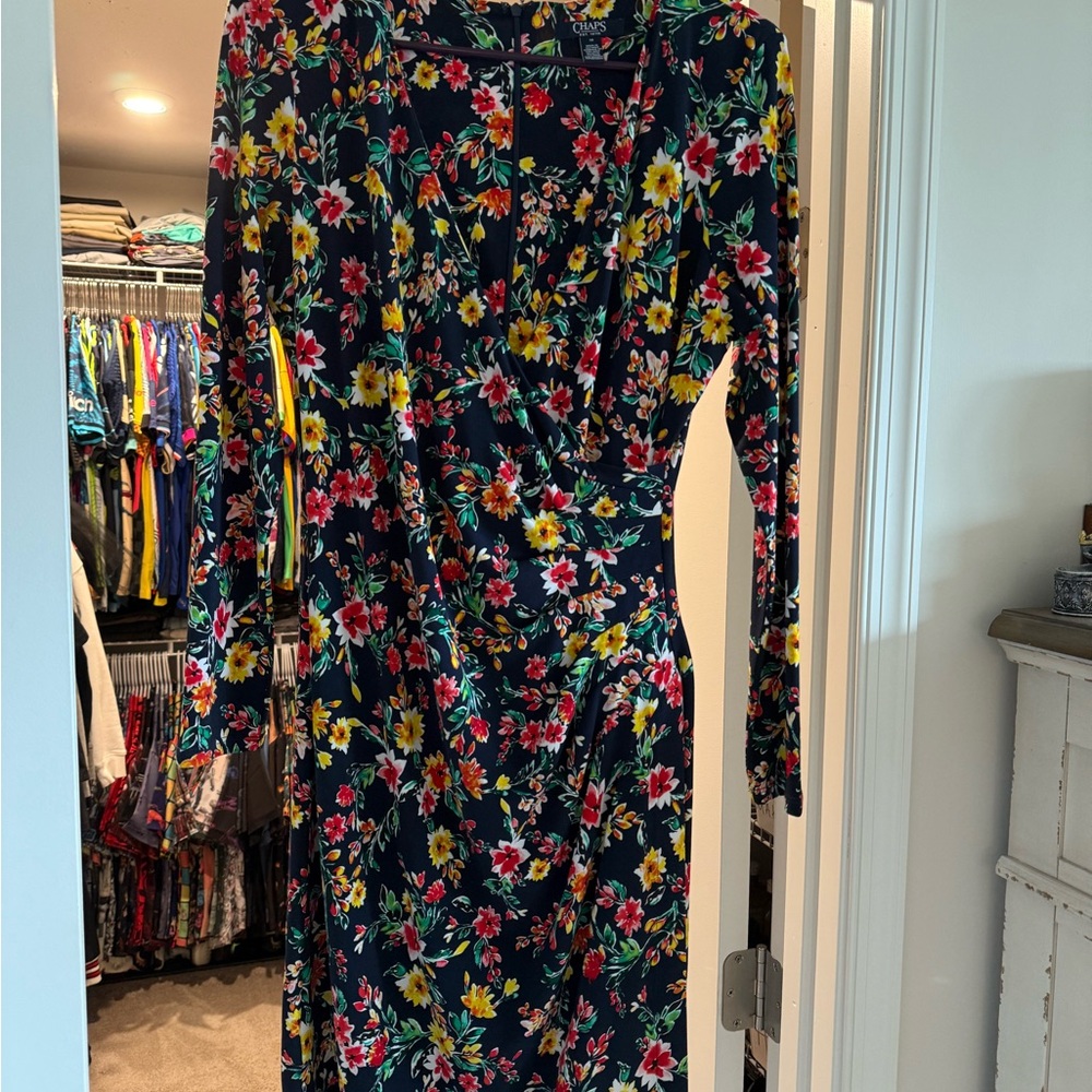 Floral longsleeve dress